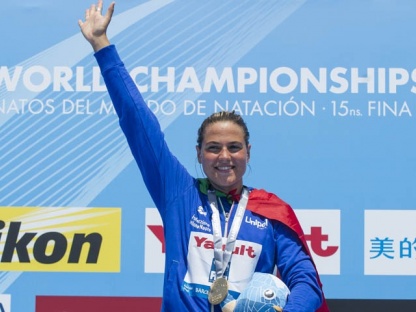 Fina Marathon 2013: Martina Grimaldi  è seconda