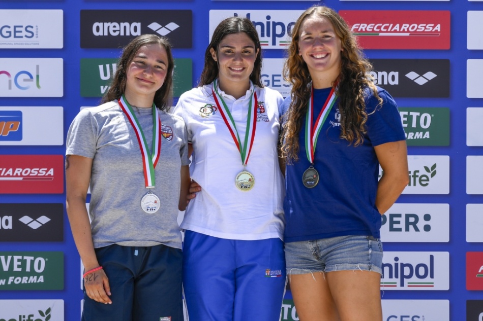 podio 10 km femminile