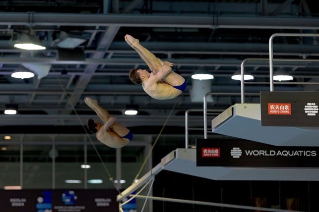 Tom Daley e Noah Wiliams Tom Daley e Noah Wiliams