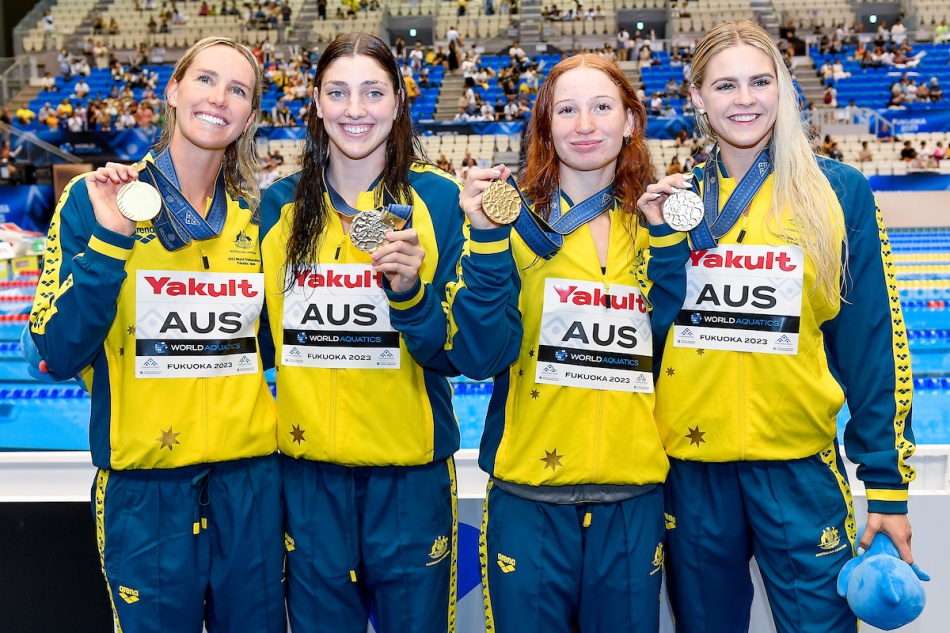 4x100 sl donne - australia 4x100 sl donne - australia