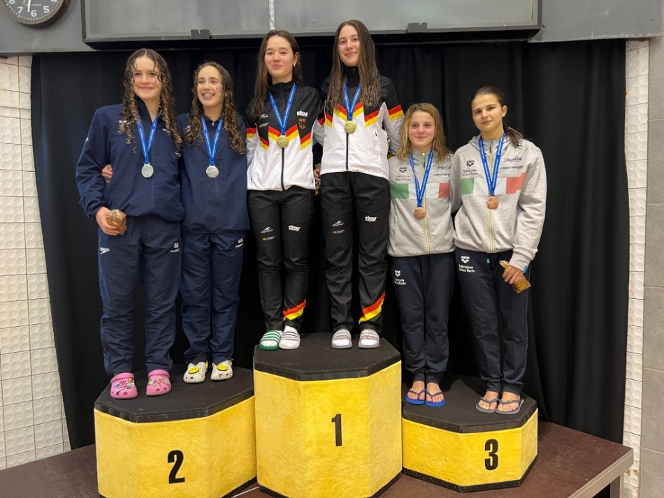 podio trampolino 3mt sincro