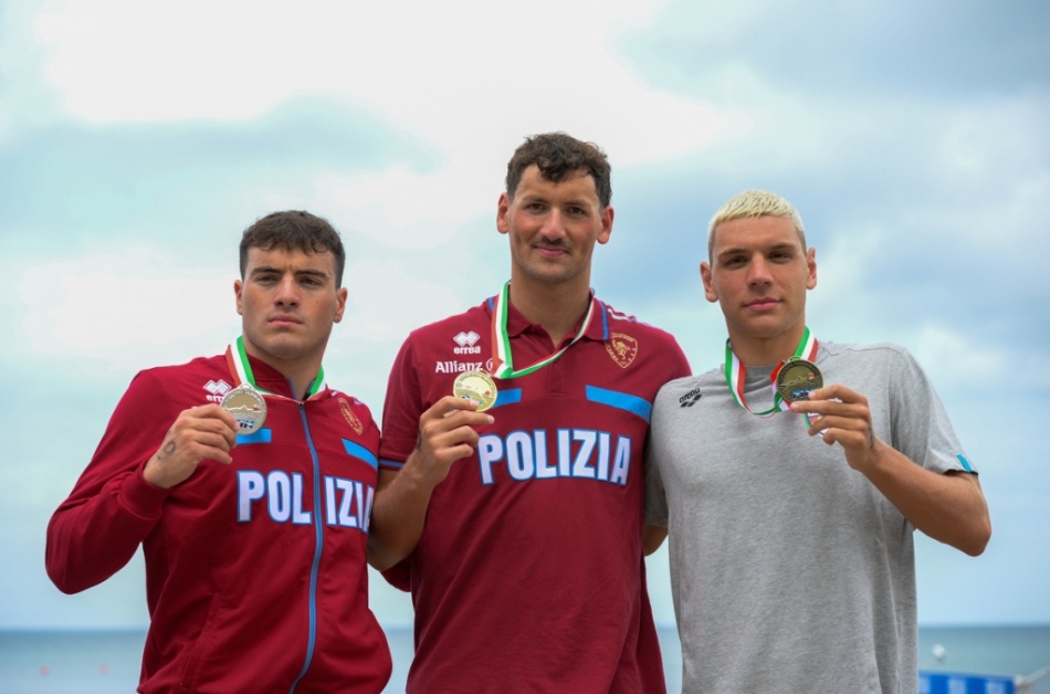 podio 3km knockout maschile