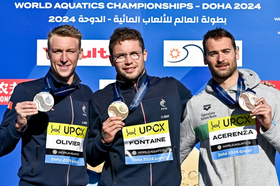 podio 5km maschile podio 5km maschile