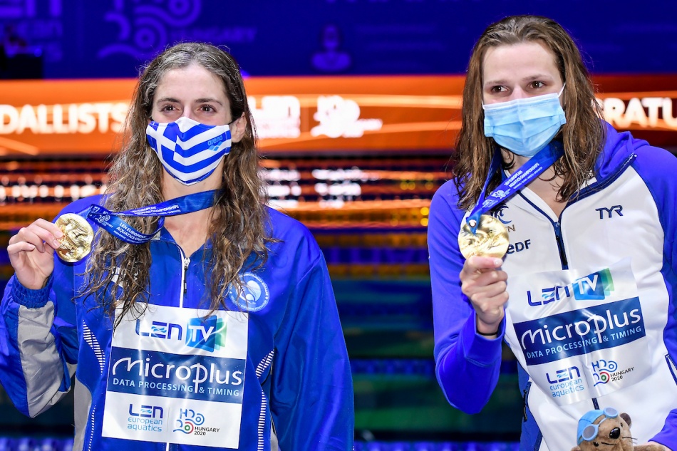 oro aequo per Anna Ntountounaki e Marie Wattel oro aequo per Anna Ntountounaki e Marie Wattel