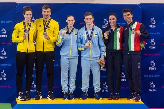 podio piattaforma sincro mixed