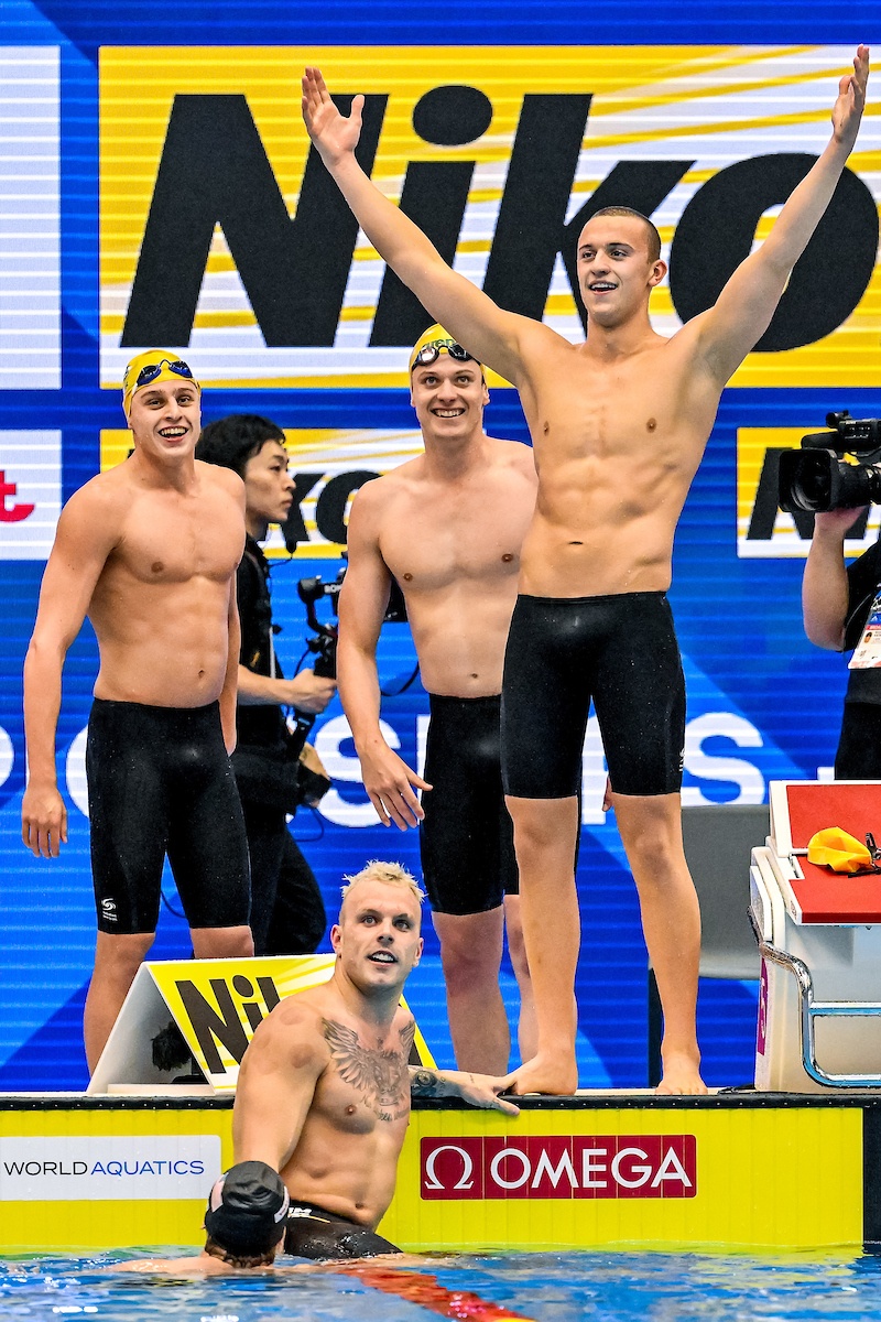 4x100 sl uomini - australia 4x100 sl uomini - australia