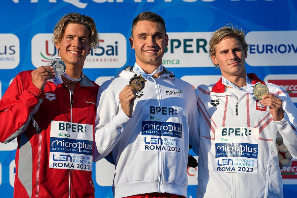 podio 100 farfalla podio 100 farfalla