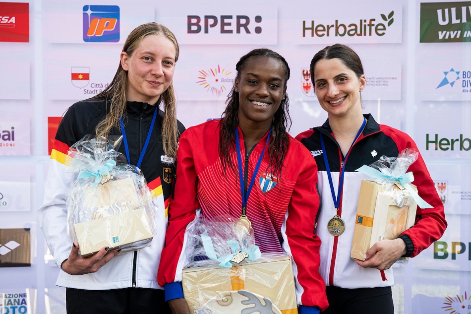 podio piattaforma femminile