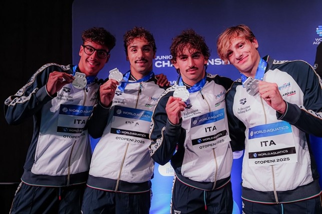 staffetta 4x100 sl maschile - italia