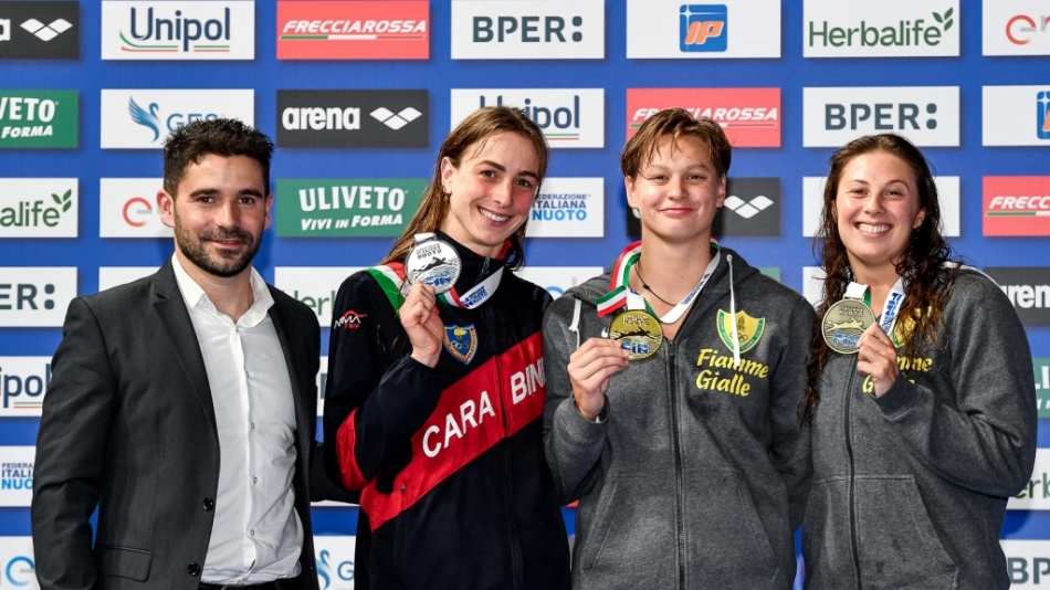 podio 100 rana femminile