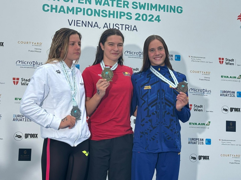 podio 7.5 km femminile podio 7.5 km femminile