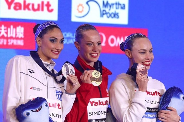 podio singolo libero femminile podio singolo libero femminile