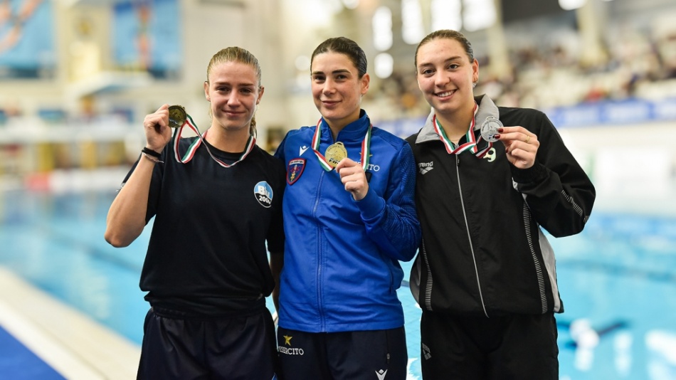 podio trampolino 1 mt femminile