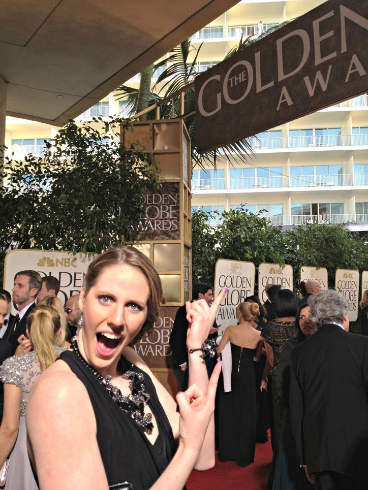 Melissa Franklin ai Golden Globes