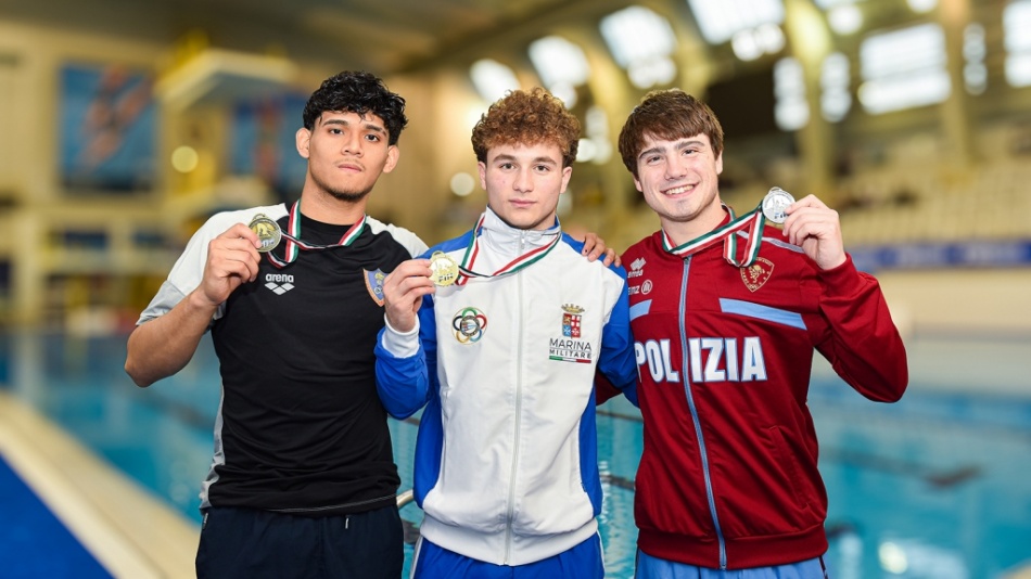 podio piattaforma maschile