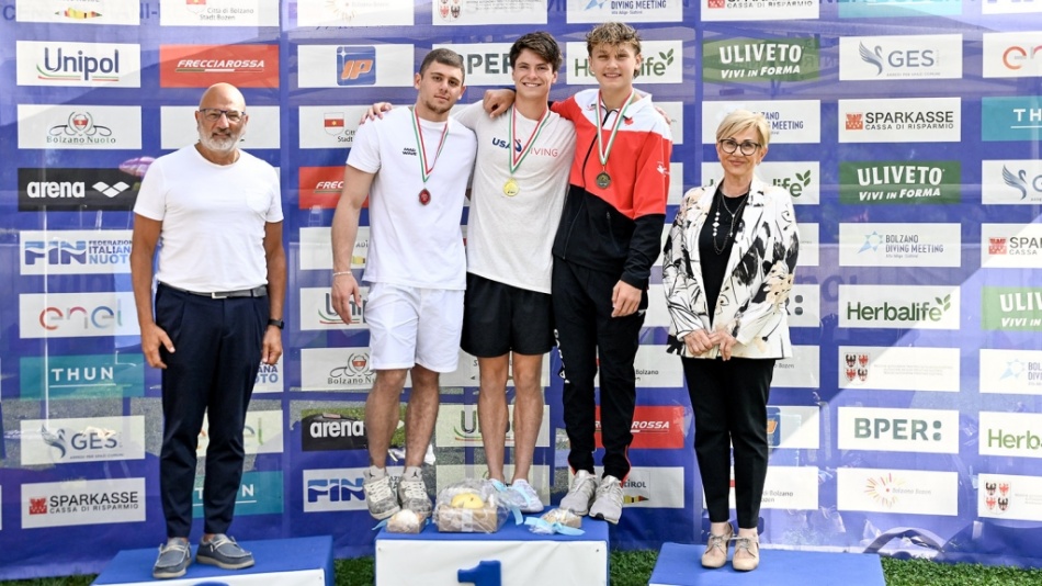 podio piattaforma maschile