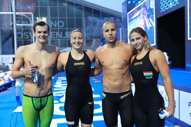 staffetta 4x100 sl mixed - ungheria staffetta 4x100 sl mixed - ungheria