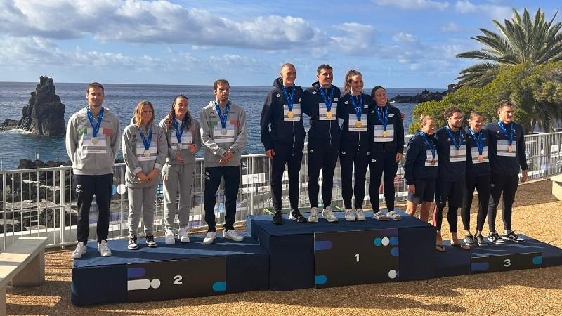 podio staffetta 4x1500 mixed podio staffetta 4x1500 mixed