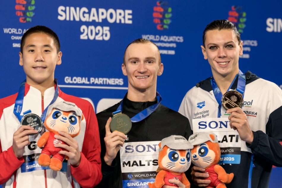 podio solo libero maschile
