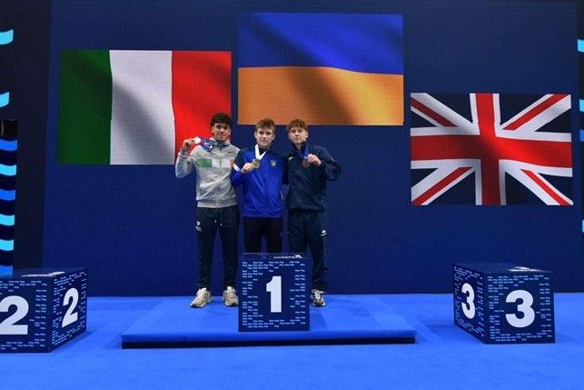 podio trampolino 1 mt boys B