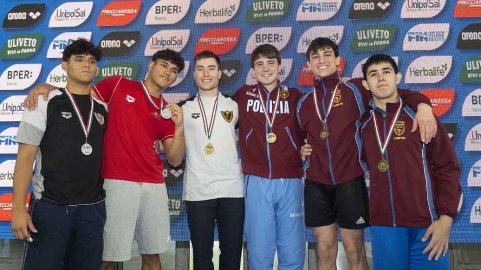 podio piattaforma sincro uomini