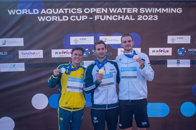 podio 10 km maschile podio 10 km maschile