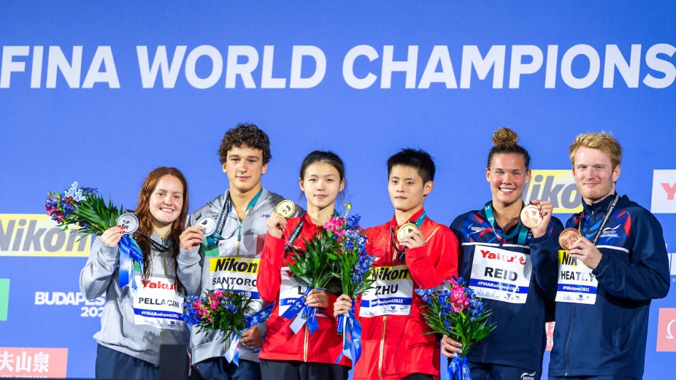 podio sincro 3 metri