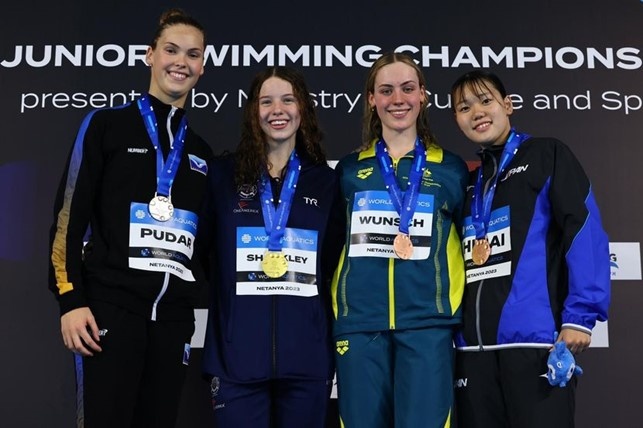 podio 50 farfalla femminile podio 50 farfalla femminile