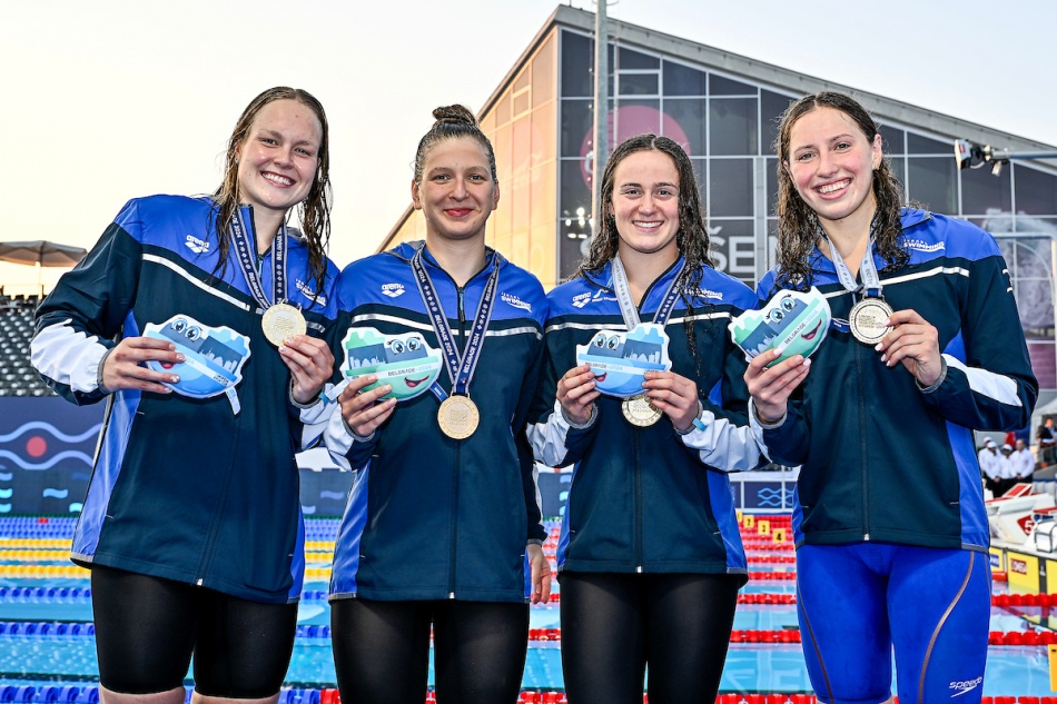 staffetta 4x200 sl fem - israele staffetta 4x200 sl fem - israele