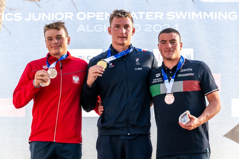 podio 10 km maschile podio 10 km maschile