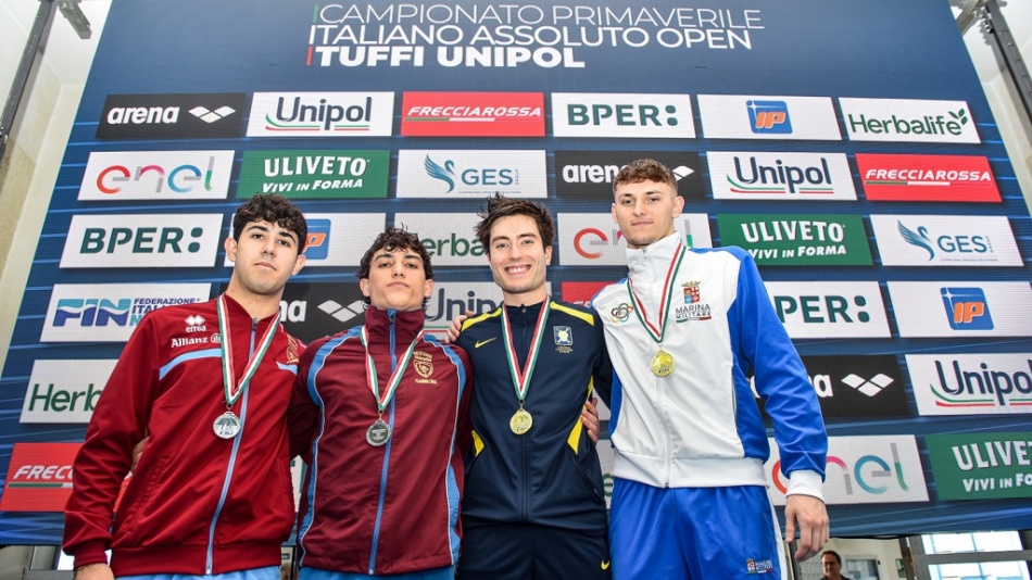 podio piattaforma sincro maschile