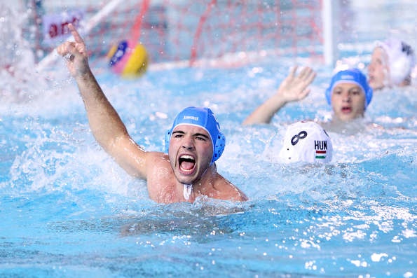 1st FINA World Youth Water Polo Championships. 1st - 9th December 2012 Challenge Stadium, Perth Australia. Day 9 Sunday 9th December 2012. Photograph by Anthony Pearse/Pearse Photography.