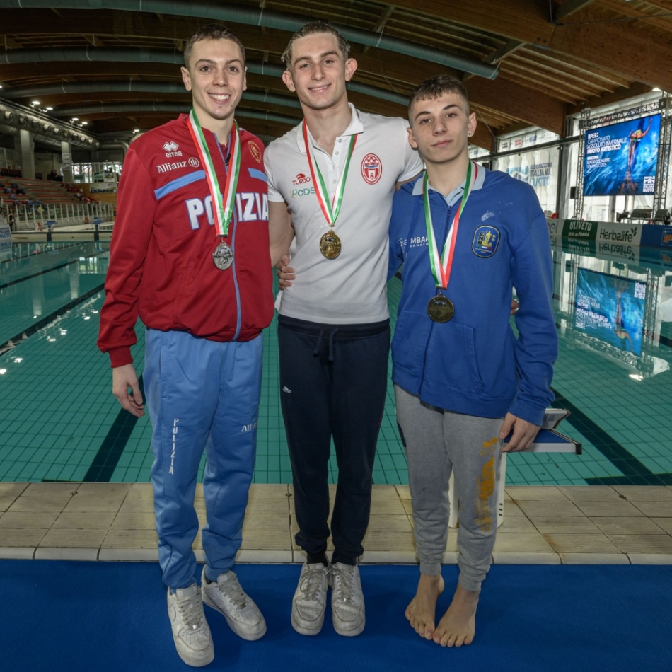 podio solo libero maschile