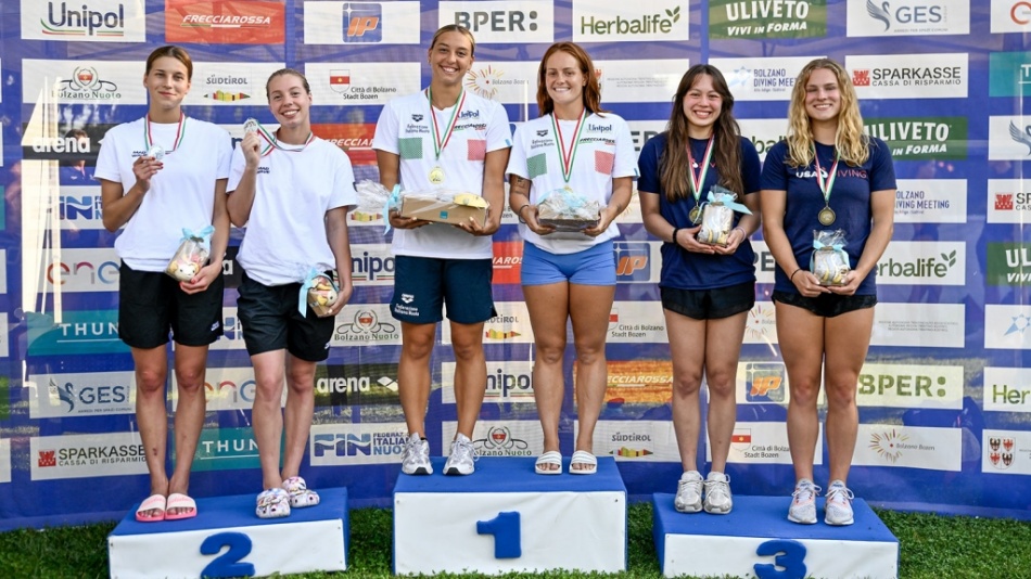 podio sincro tre metri femminile podio sincro tre metri femminile