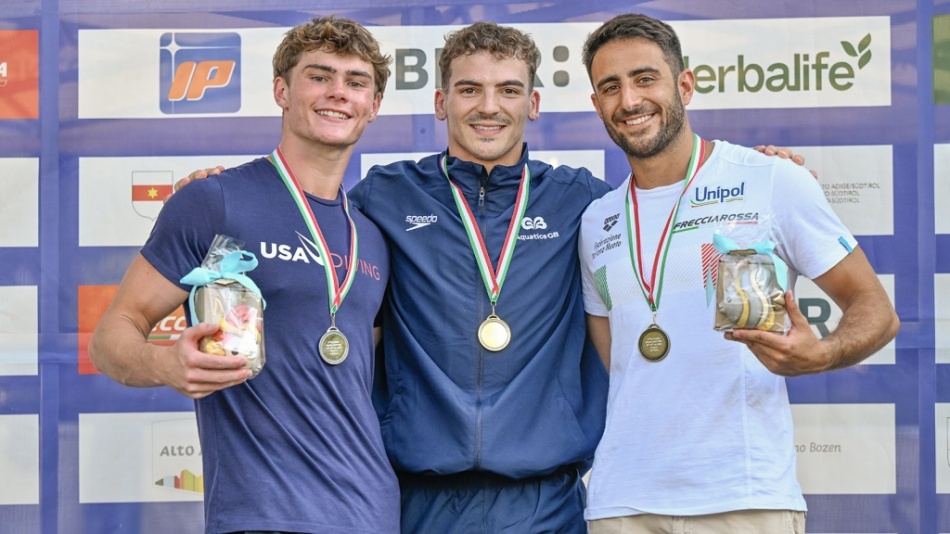 podio trampolino 3 mt maschile podio trampolino 3 mt maschile