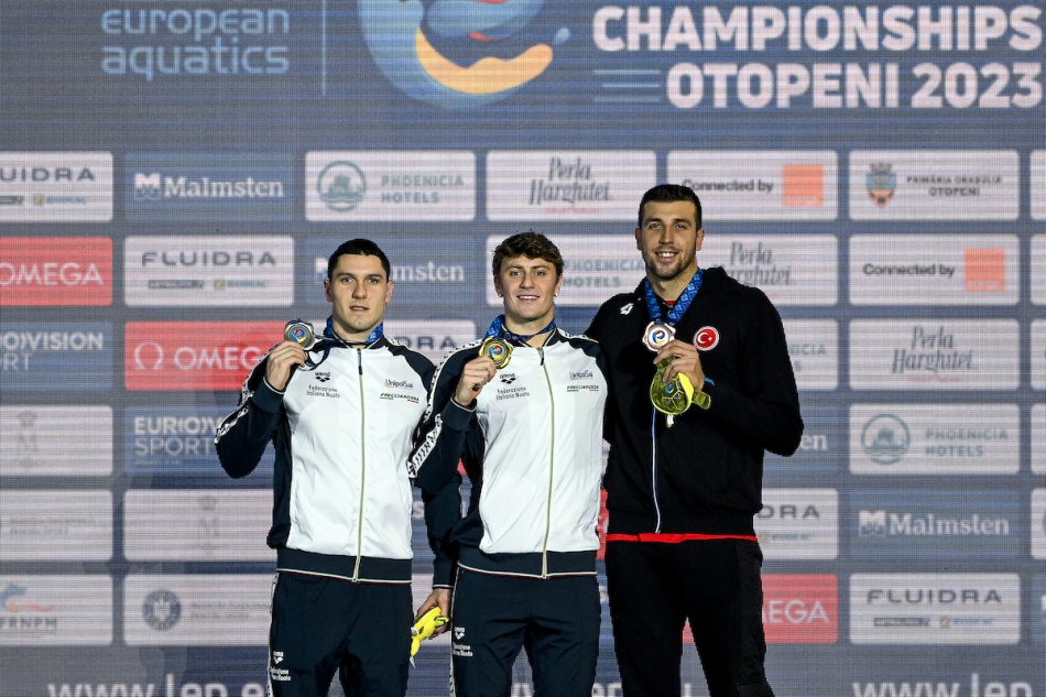 podio 50 rana maschile podio 50 rana maschile