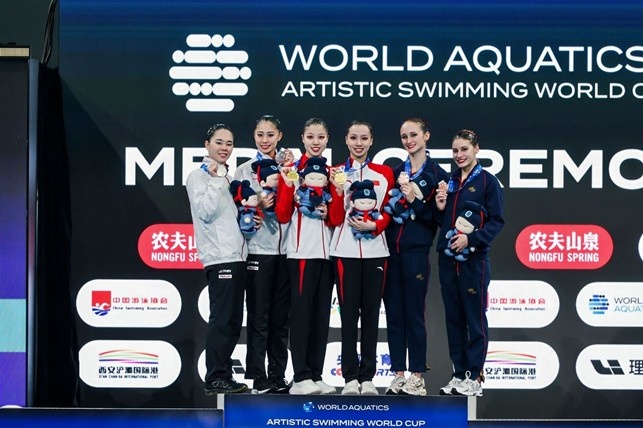 podio duo tecnico femminile