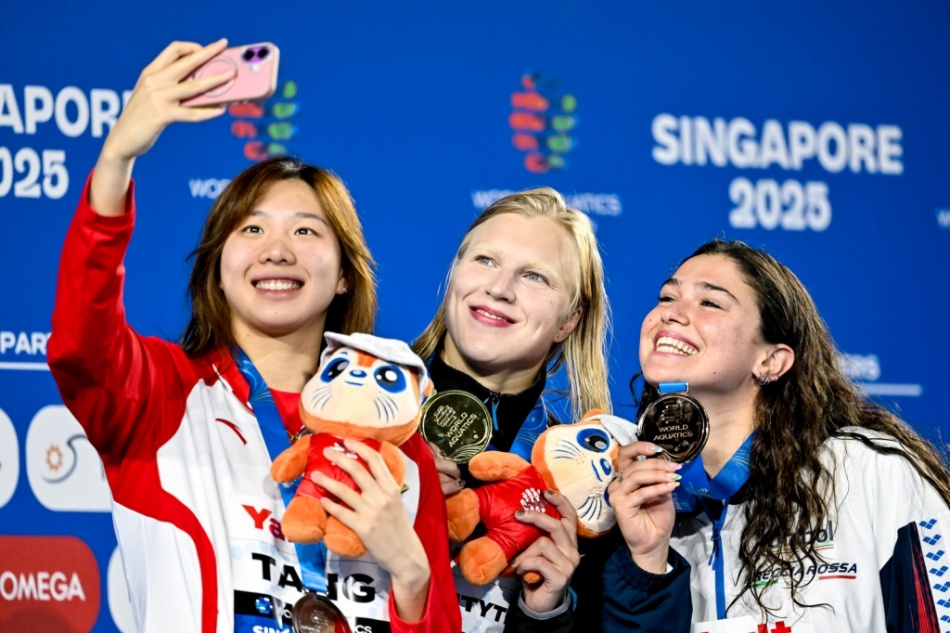 podio 50 rana femminile podio 50 rana femminile