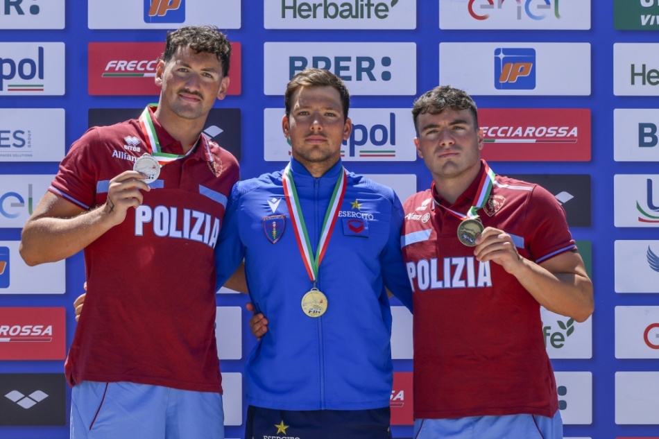 podio 10 km maschile