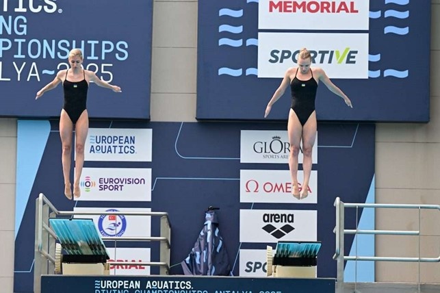 Kseniia Bochel e Diana Karnafel