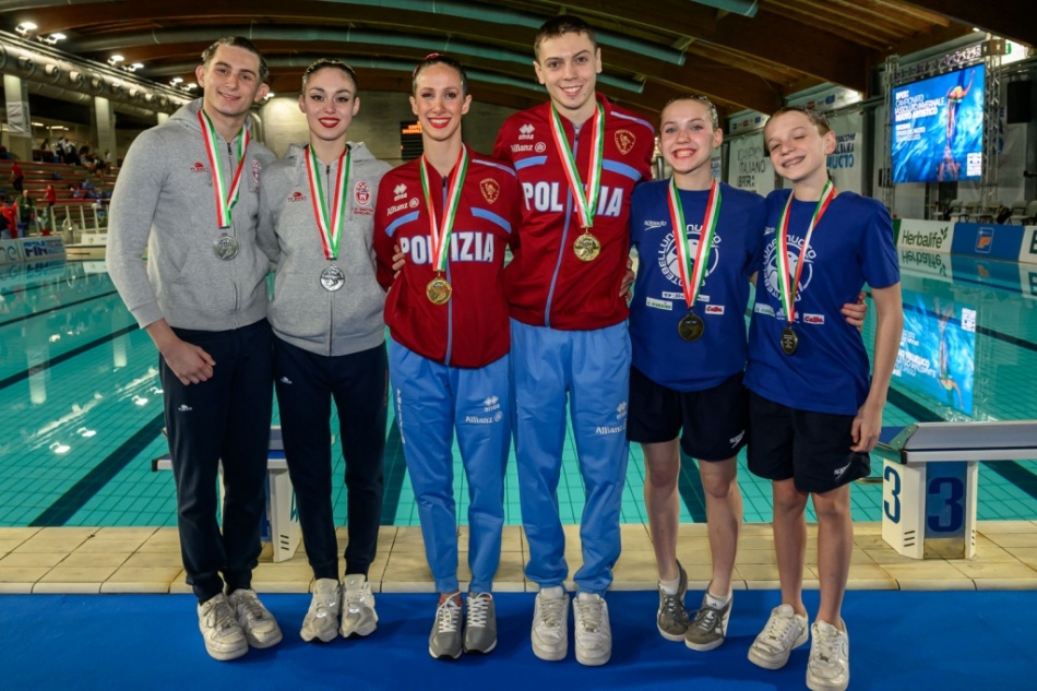 podio duo libero mixed