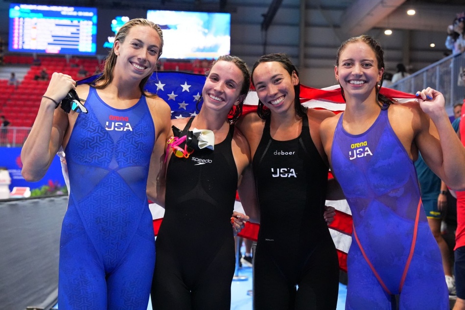 staffetta 4x100 mista femminile - USA staffetta 4x100 mista femminile - USA