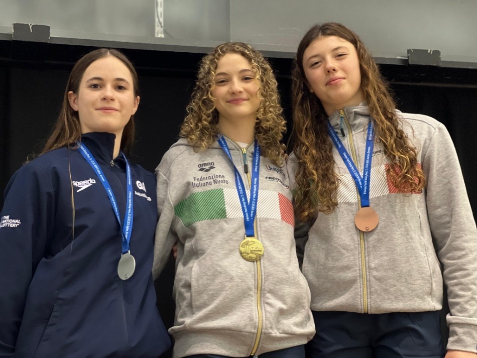 podio piattaforma girls A femminile