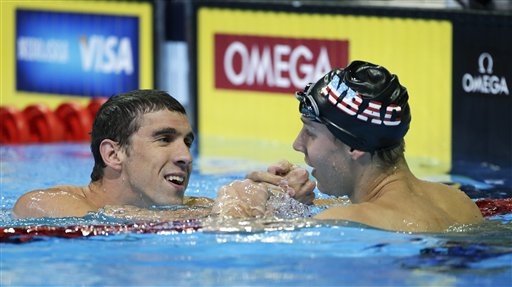 MICHAEL PHELPS E CHASE KALISZ