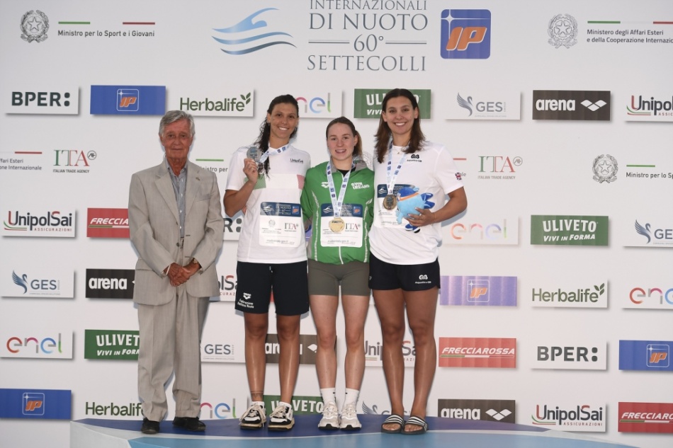 podio 400 misti femminile podio 400 misti femminile