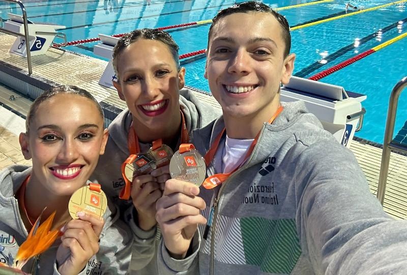 enrica piccoli, lucrezia ruggero e filippo pelati