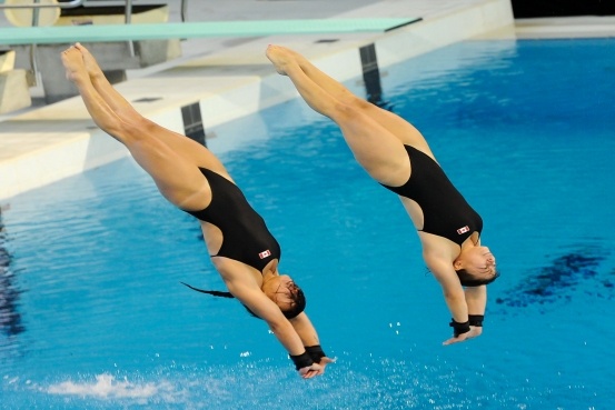 Jennifer Abel e Pamela Ware