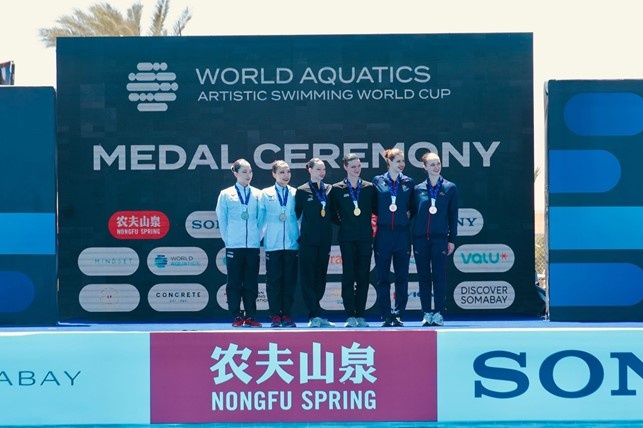 podio duo libero femminile