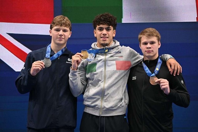 podio trampolino 3 mt maschile