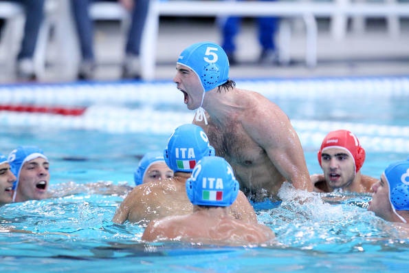 1st FINA World Youth Water Polo Championships. 1st - 9th December 2012 Challenge Stadium, Perth Australia. Day 2 Sunday 2nd December 2012. Photograph by Anthony Pearse/Pearse Photography.